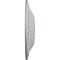 Ekena Millwork Modena Ceiling Medallion (Fits Canopies up to 5 1/4"), Hand-Painted Frost, 23 1/2"OD x 3 1/2"P CM23MOFRF - alternate 4
